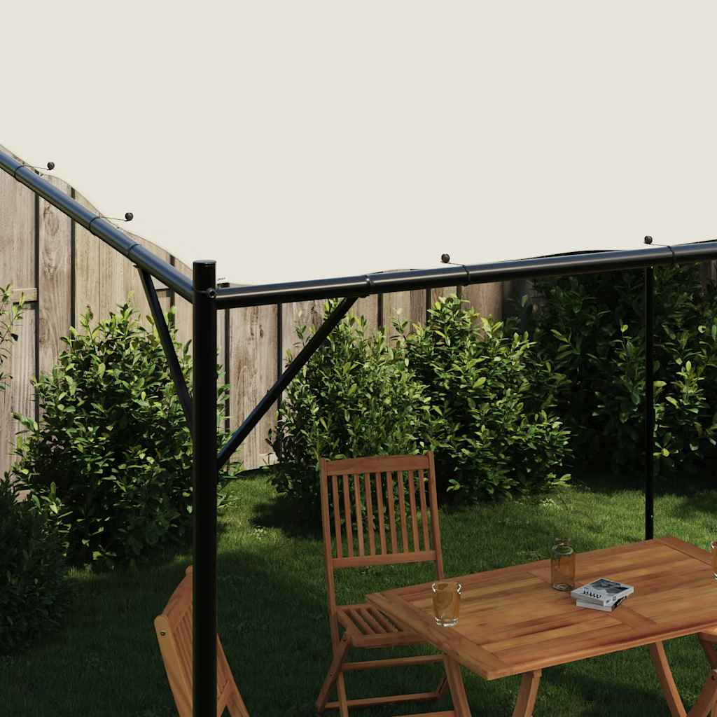 Gazebo White 4X4 M 180 G/M² Fabric And Steel
