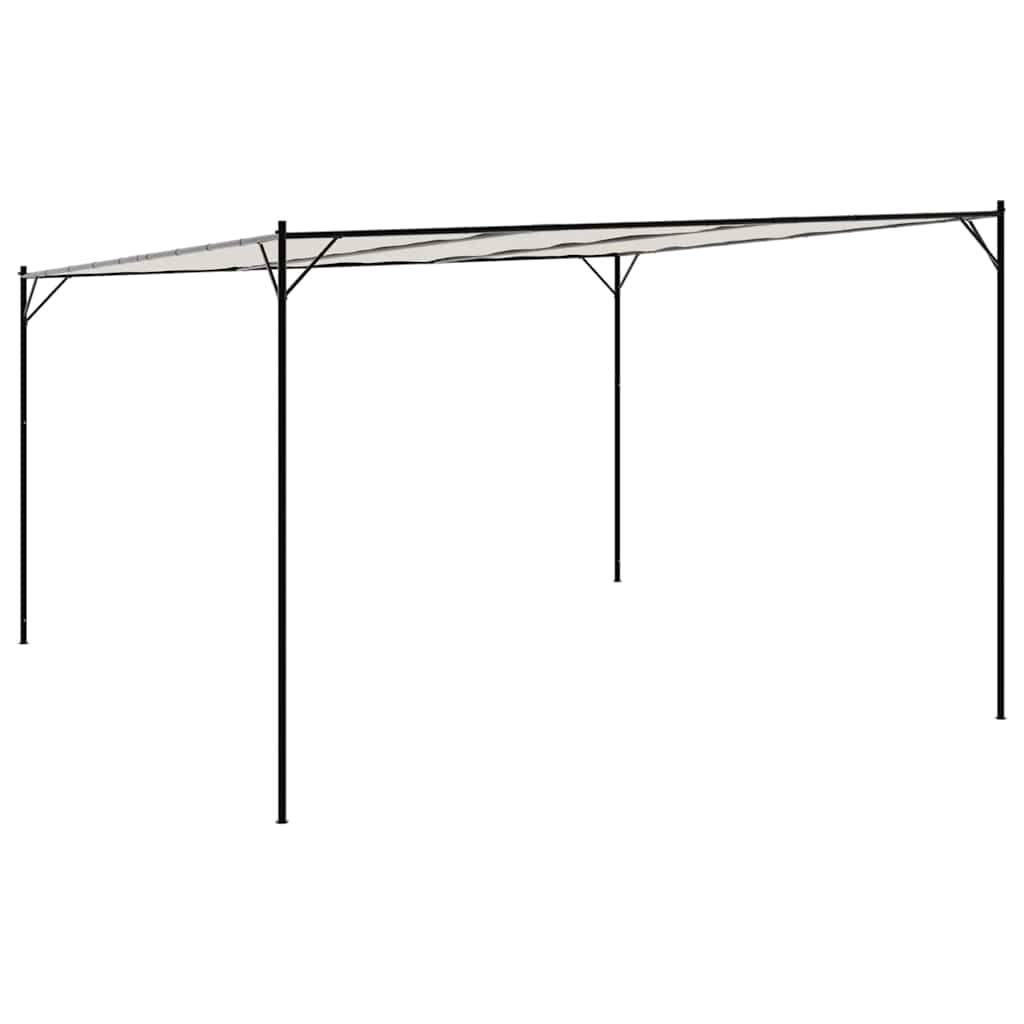 Gazebo White 4X4 M 180 G/M² Fabric And Steel