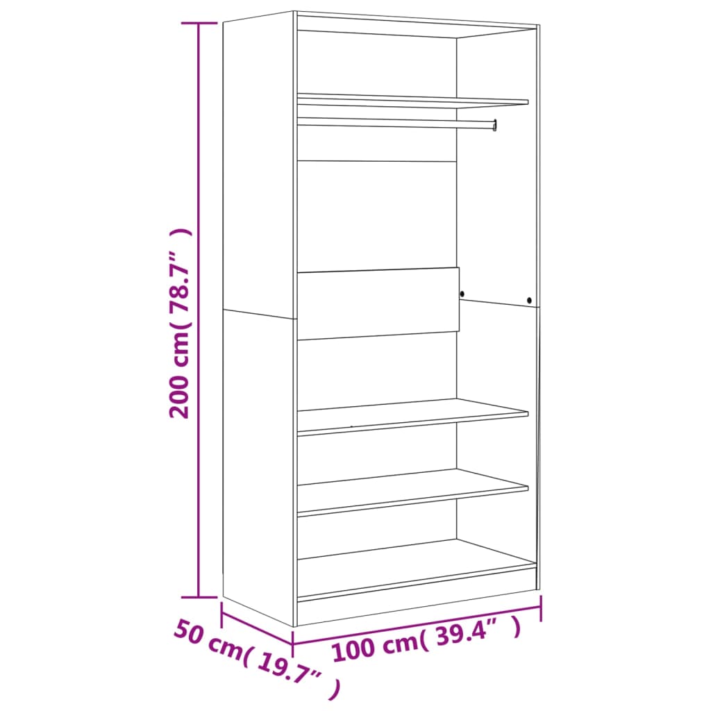 Wardrobe Engineered Wood