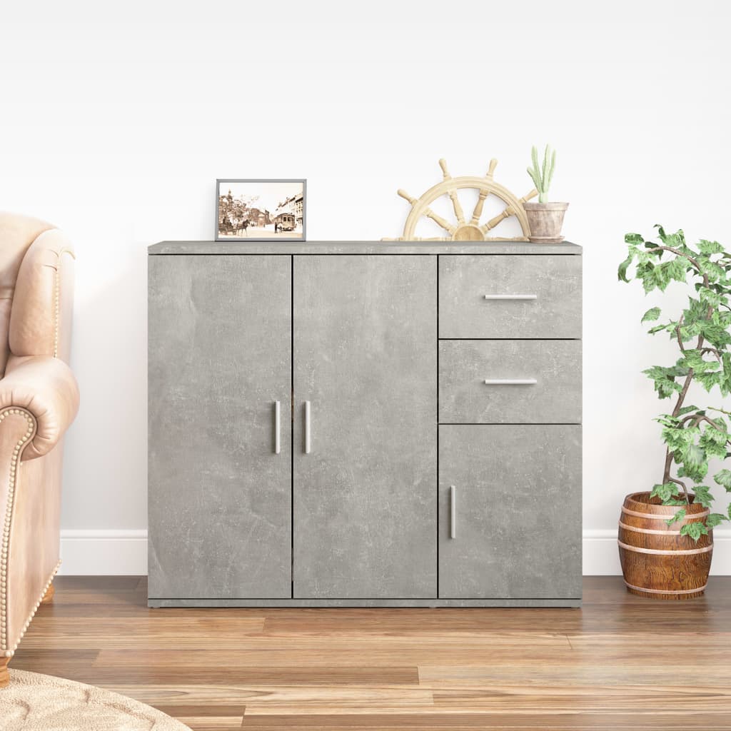 Sideboard 91X29.5X75 Cm Engineered Wood