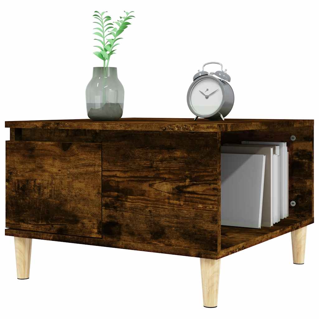 Coffee Table 55X55X36.5 Cm Engineered Wood
