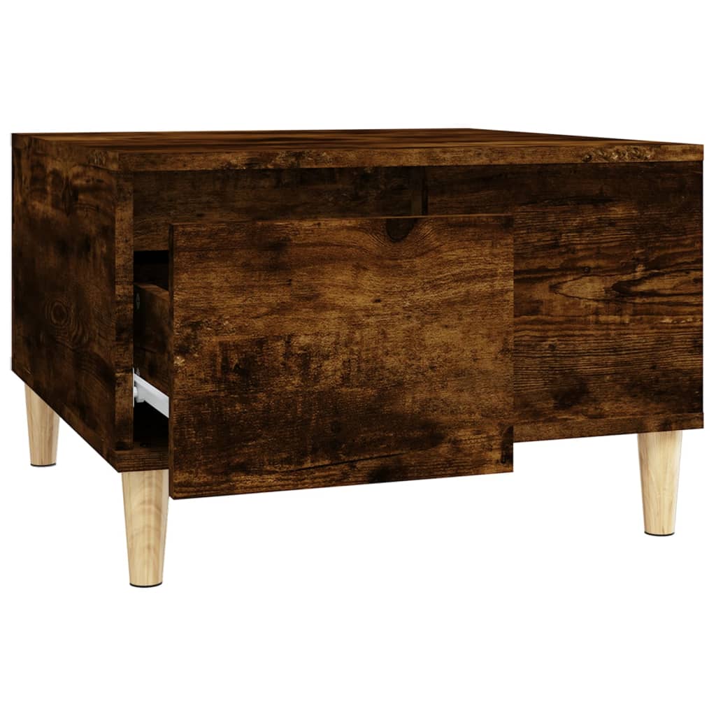 Coffee Table 55X55X36.5 Cm Engineered Wood