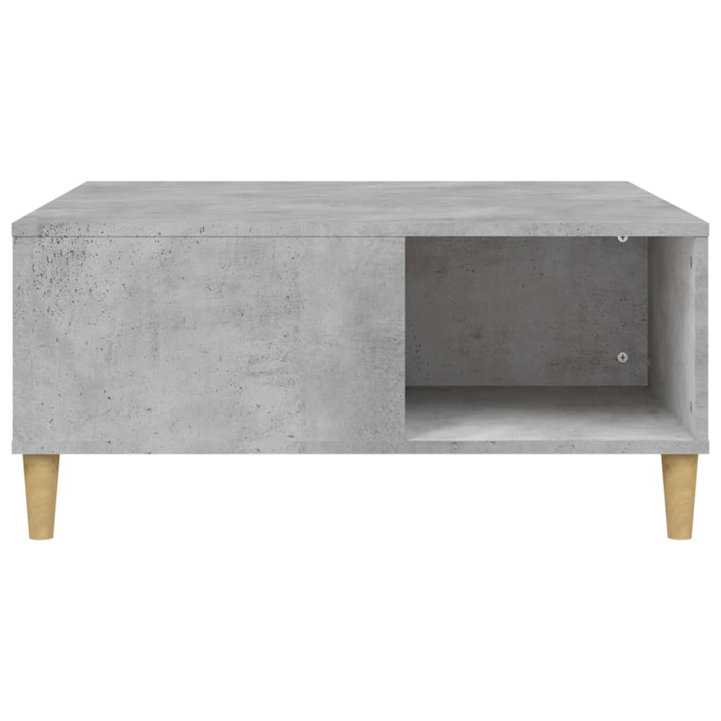 Coffee Table 80X80X36.5 Cm Engineered Wood