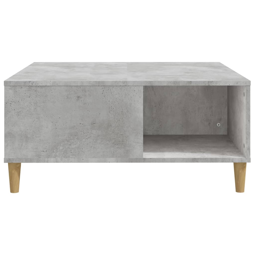 Coffee Table 80X80X36.5 Cm Engineered Wood