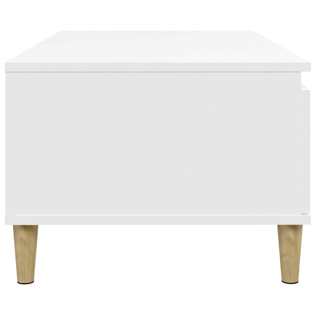 Coffee Table 90X50X36.5 Cm Engineered Wood Black Brown Oak Concrete Grey White 9