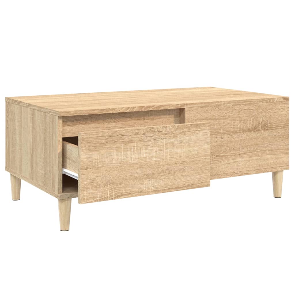Coffee Table 90X50X36.5 Cm Engineered Wood