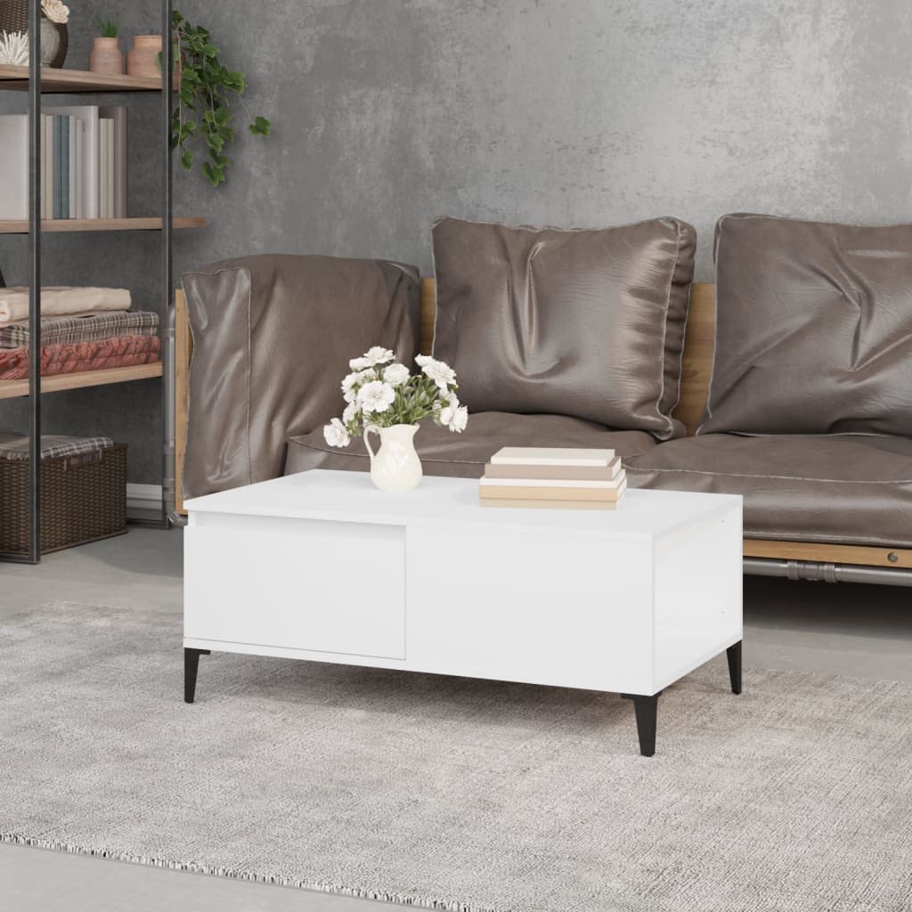 Coffee Table 90X50X36.5 Cm Engineered Wood