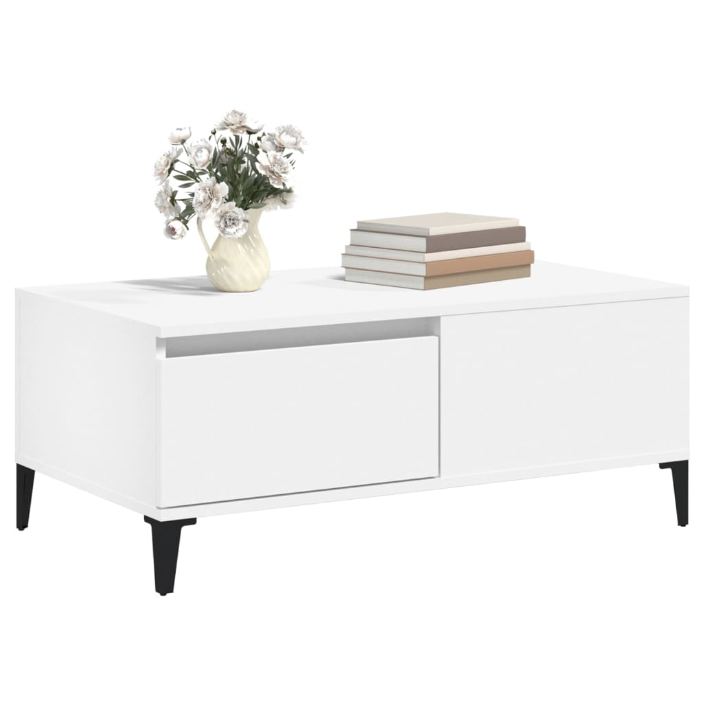 Coffee Table 90X50X36.5 Cm Engineered Wood