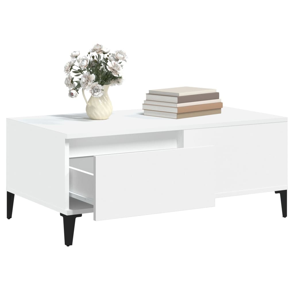 Coffee Table 90X50X36.5 Cm Engineered Wood