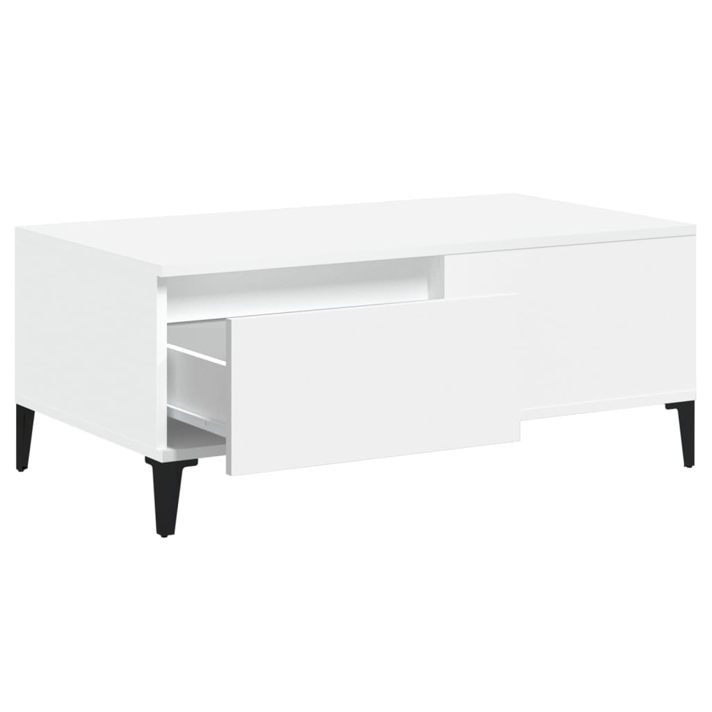 Coffee Table 90X50X36.5 Cm Engineered Wood