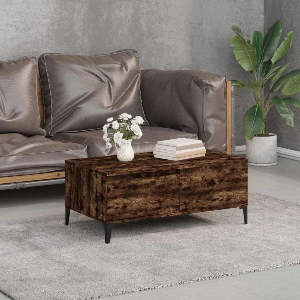 Coffee Table 90X50X36.5 Cm Engineered Wood