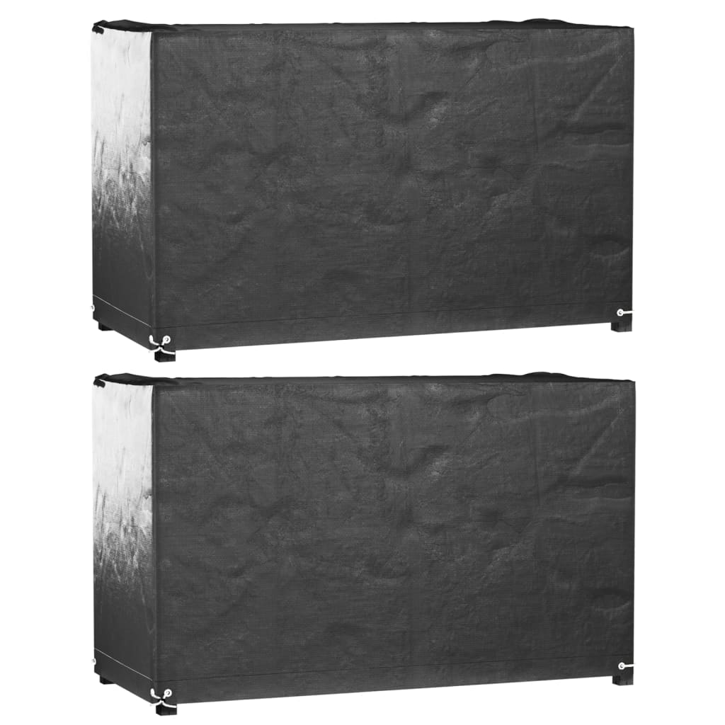 Garden Furniture Cover 4 Person Poly Rattan Set 8 Eyelets 113 X 113Cm