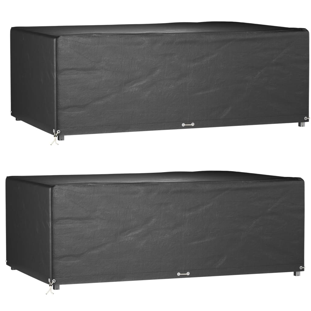 Garden Furniture Cover 4 Person Poly Rattan Set 8 Eyelets 113 X 113Cm