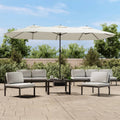 Double-Head Garden Parasol 449X265 Cm