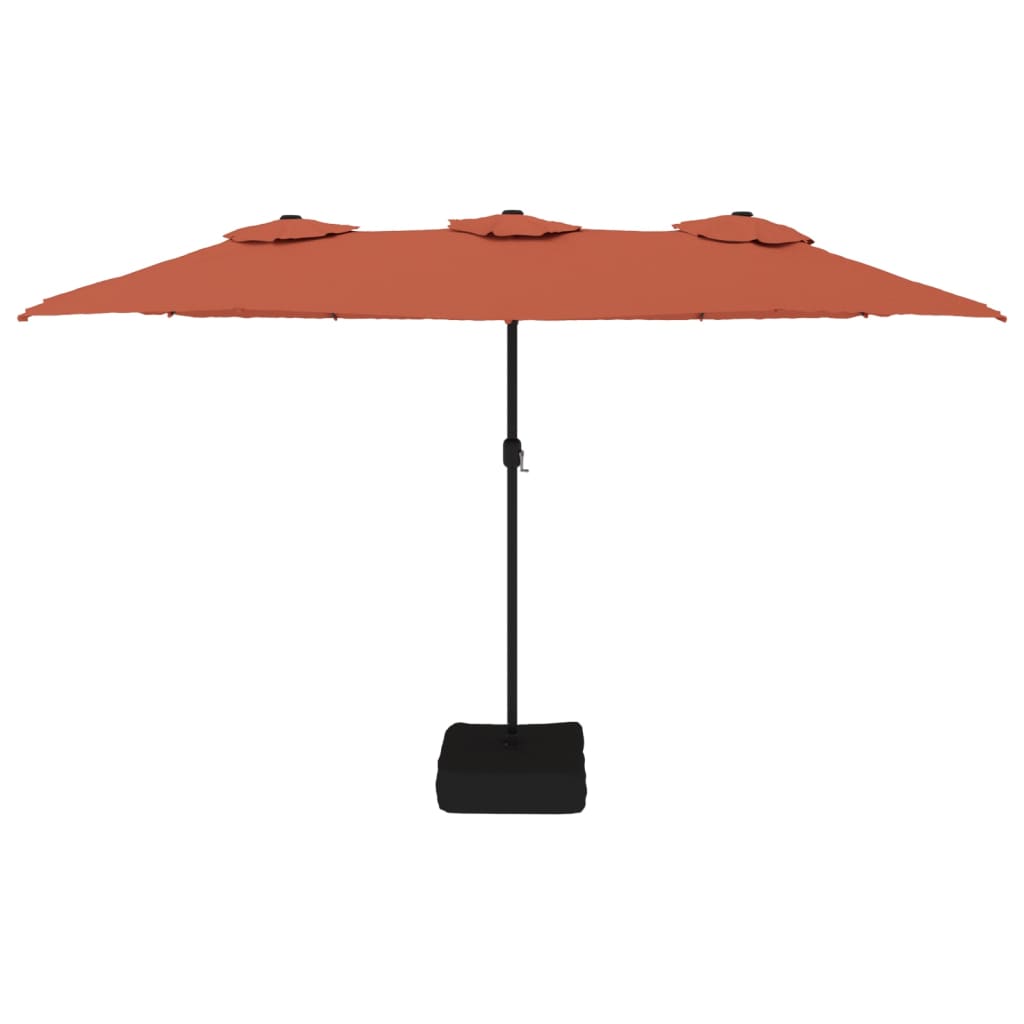 Double-Head Garden Parasol 449X265 Cm