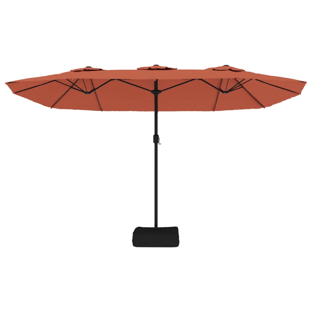 Double-Head Garden Parasol 449X265 Cm