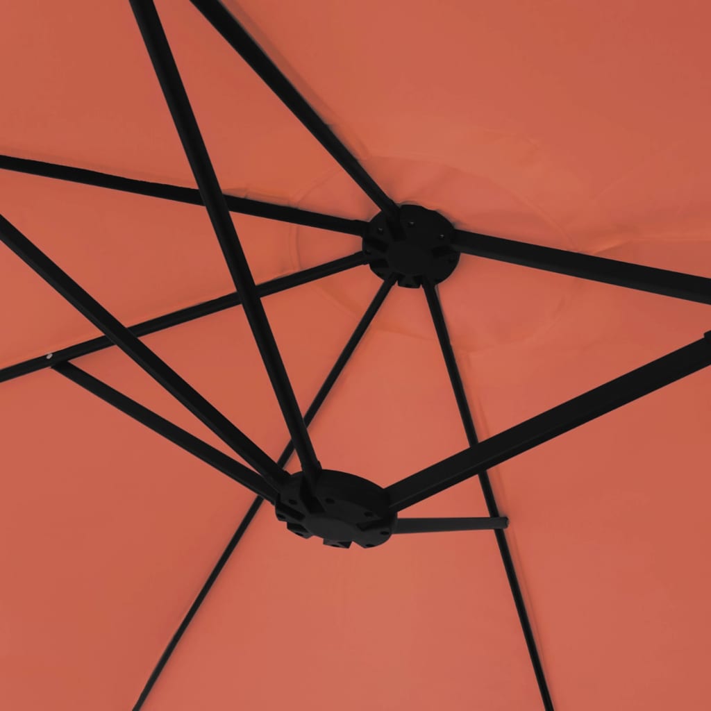 Double-Head Garden Parasol 449X265 Cm