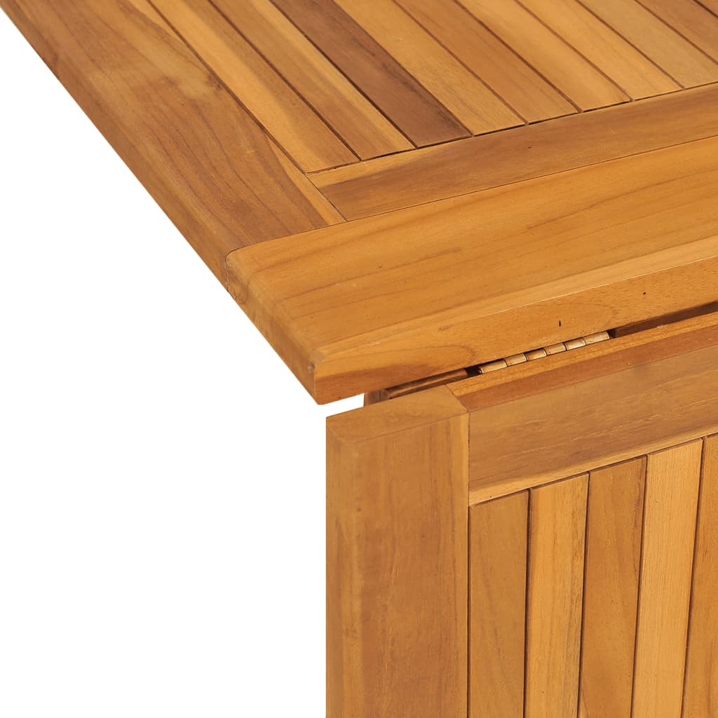 Outdoor Table Folding Butterfly Garden Solid Wood Teak 120 x 70 x 75 cm Foldable