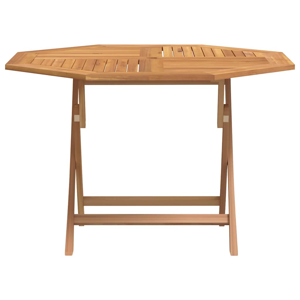 Folding Garden Table 110X110X75 Cm Solid Wood Teak