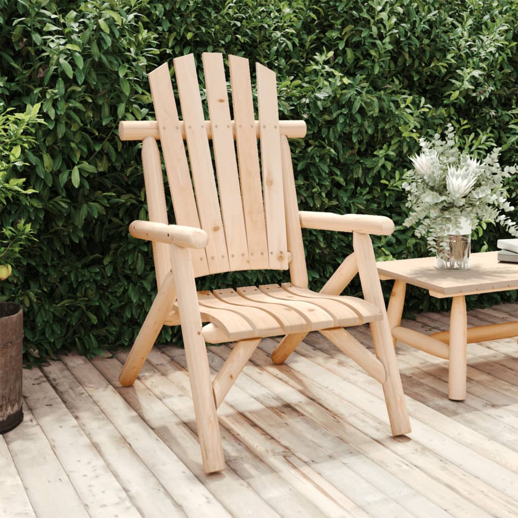 2-Seater Garden 119X85X98 Cm Solid Wood Spruce