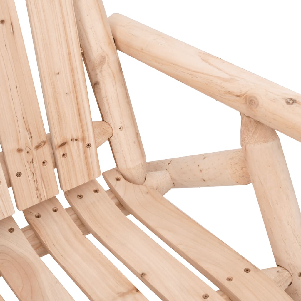 2-Seater Garden 119X85X98 Cm Solid Wood Spruce