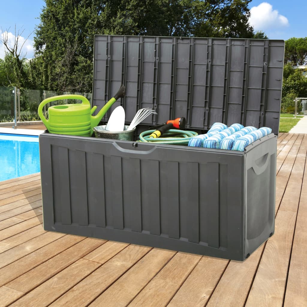 Household Storage Boxes Box Black 118X53X57 Cm Polypropylene 118 cm