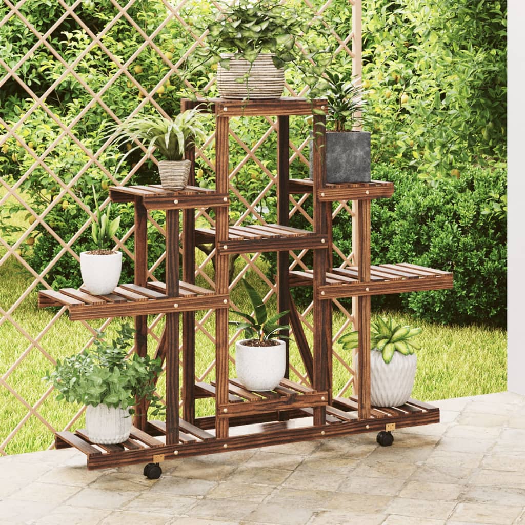 Flower Stand Solid Wood Fir