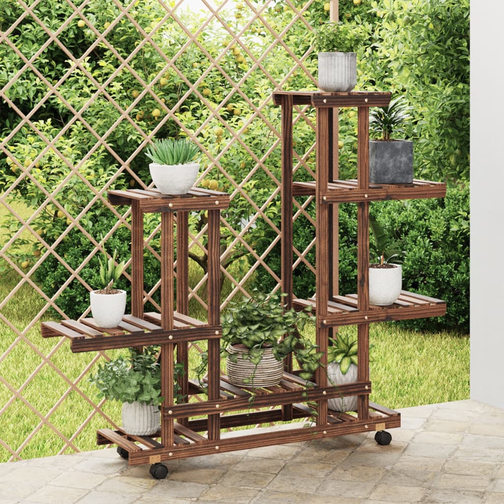 Flower Stand Solid Wood Fir