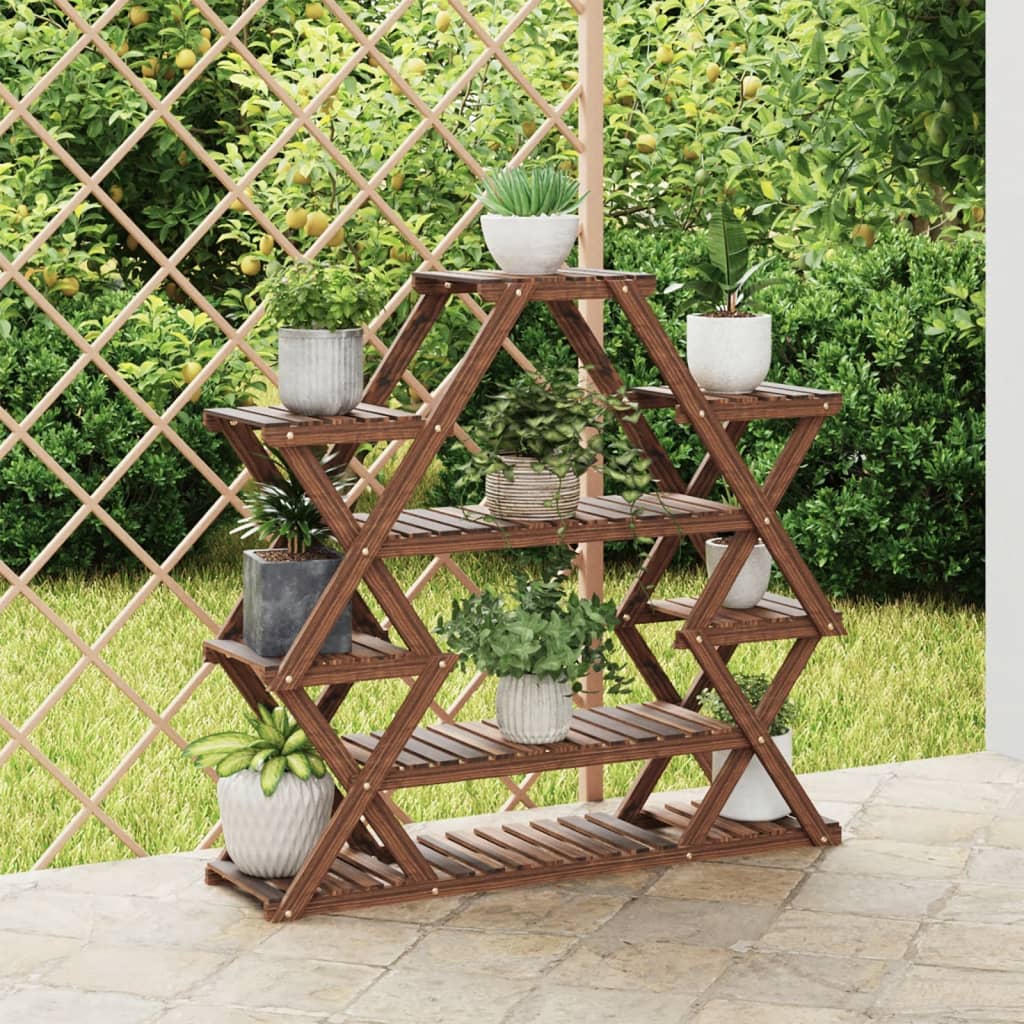 Flower Stand Solid Wood Fir