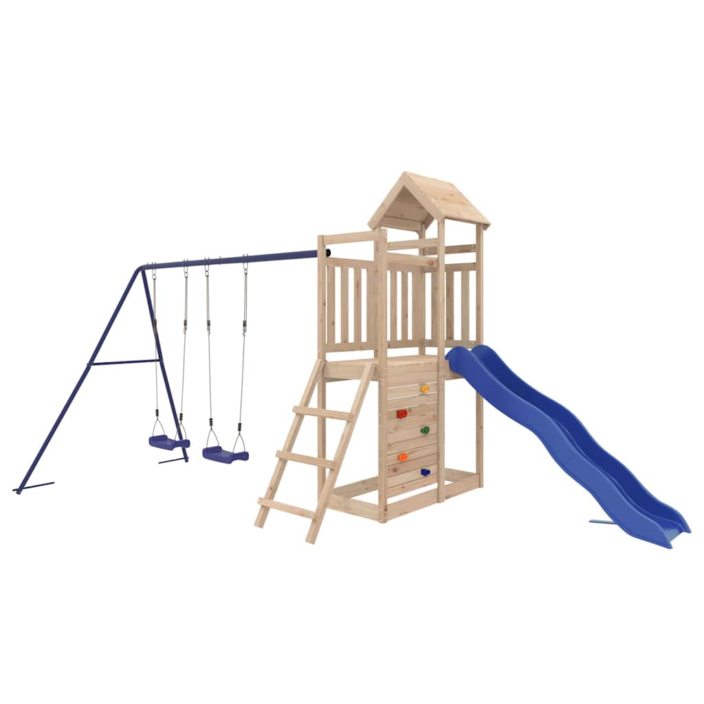 Outdoor Playset Impregnated Wood Pine 2