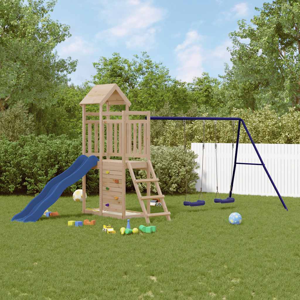 Outdoor Playset Impregnated Wood Pine 2