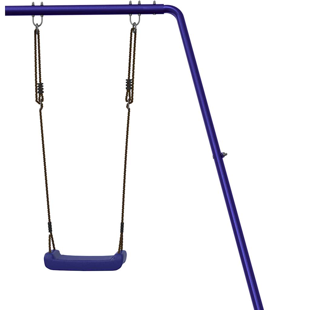 Swing Sets & Playsets Wooden Climbing Frame Kids Outdoor Playset Rockwall Slide
