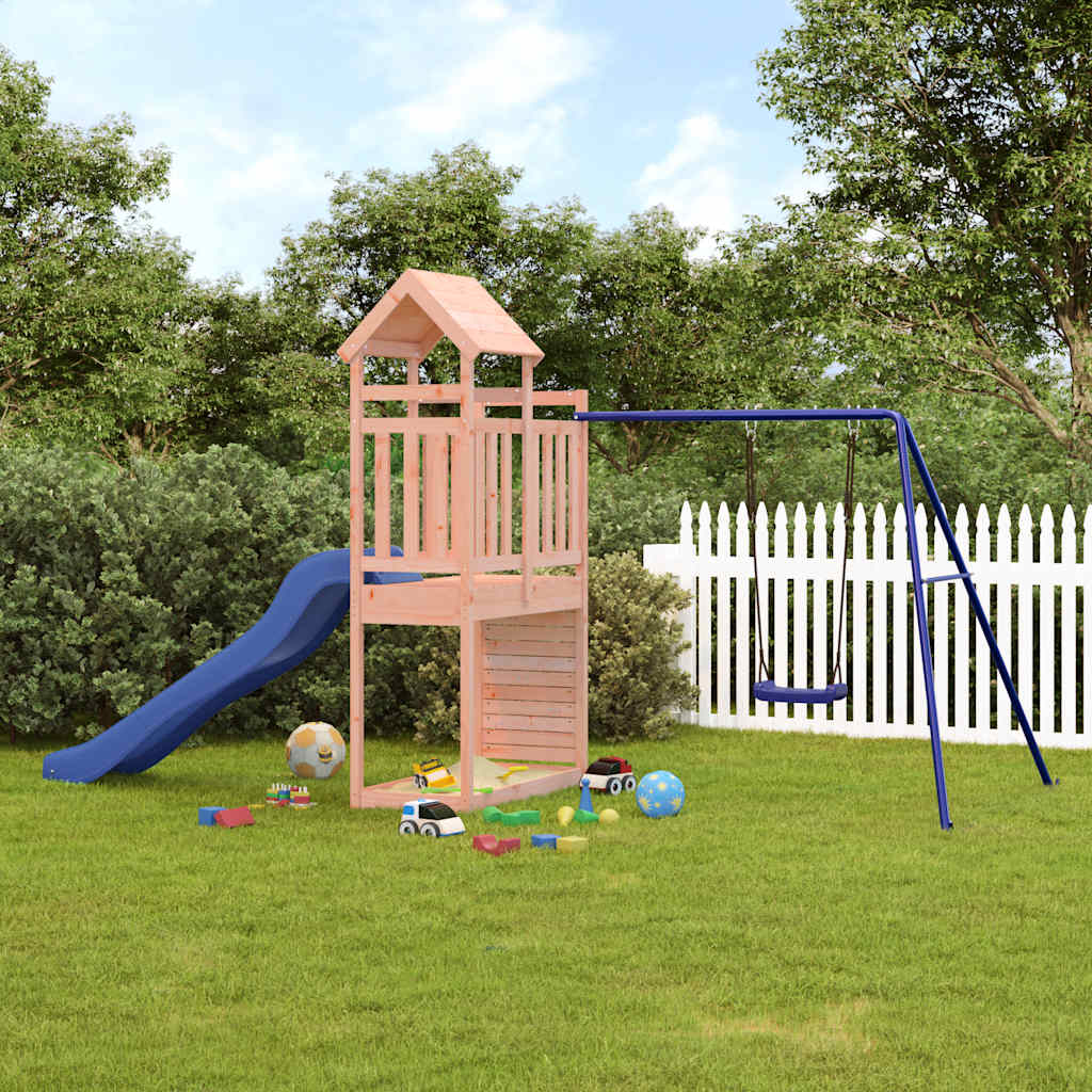 Outdoor Playset Solid Wood Pine