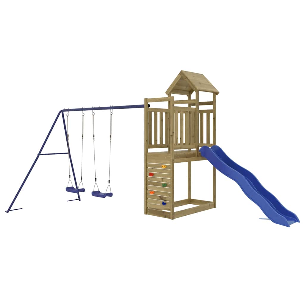 Outdoor Playset Impregnated Wood Pine