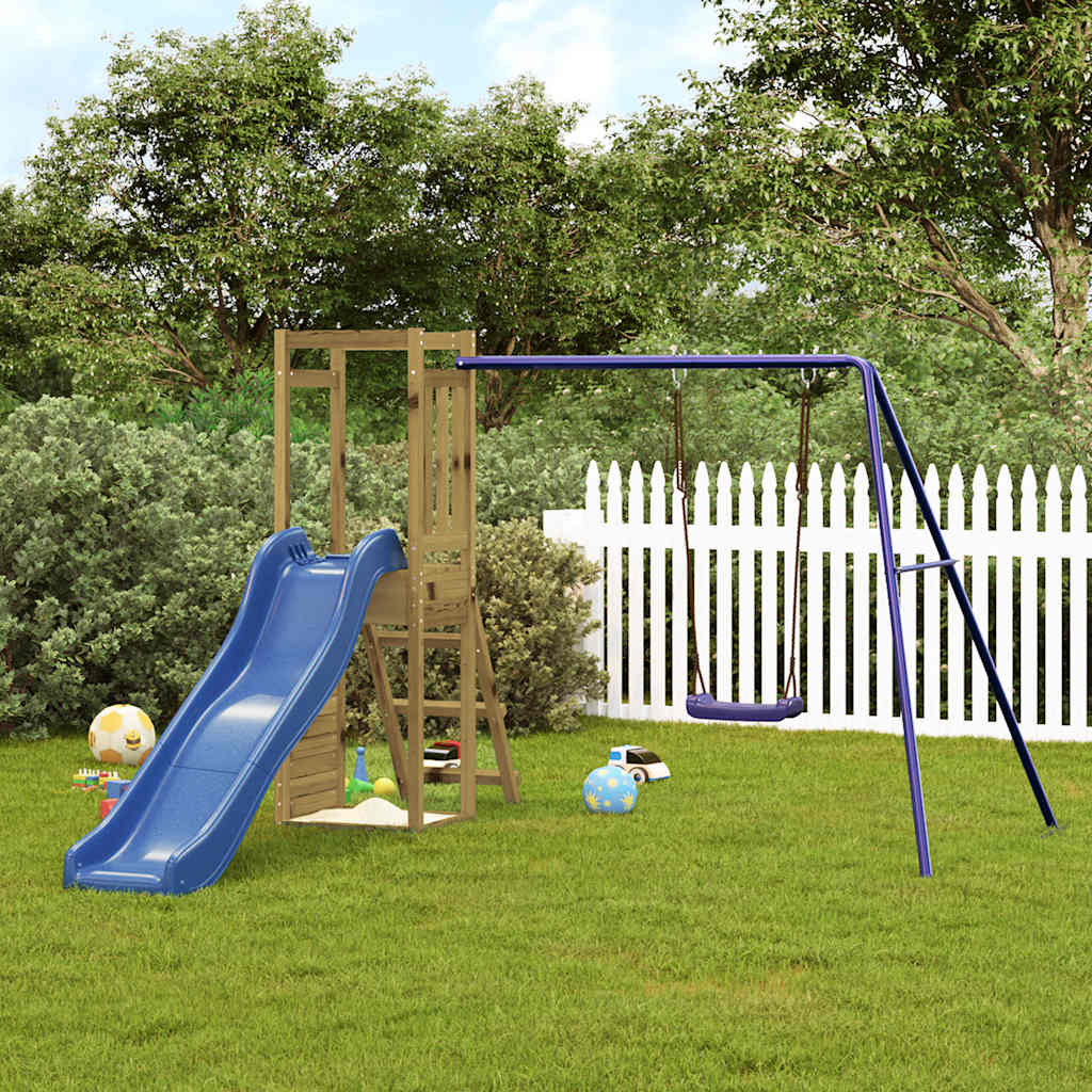 Outdoor Playset Solid Wood Douglas