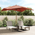 Garden Parasol With Wooden Pole 300X300X273 Cm