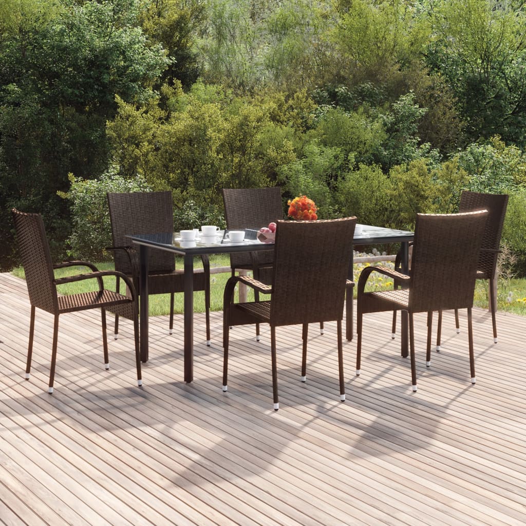 7 Piece Outdoor Dining Set