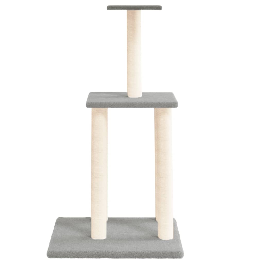 Cat Tree With Sisal Scratching Posts 85.5 Cm
