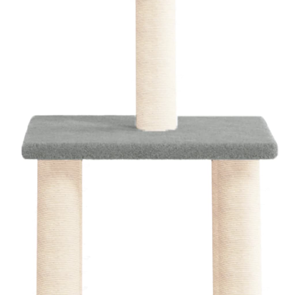 Cat Tree With Sisal Scratching Posts 85.5 Cm