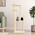 Cat Tree With Sisal Scratching Posts 123 Cm