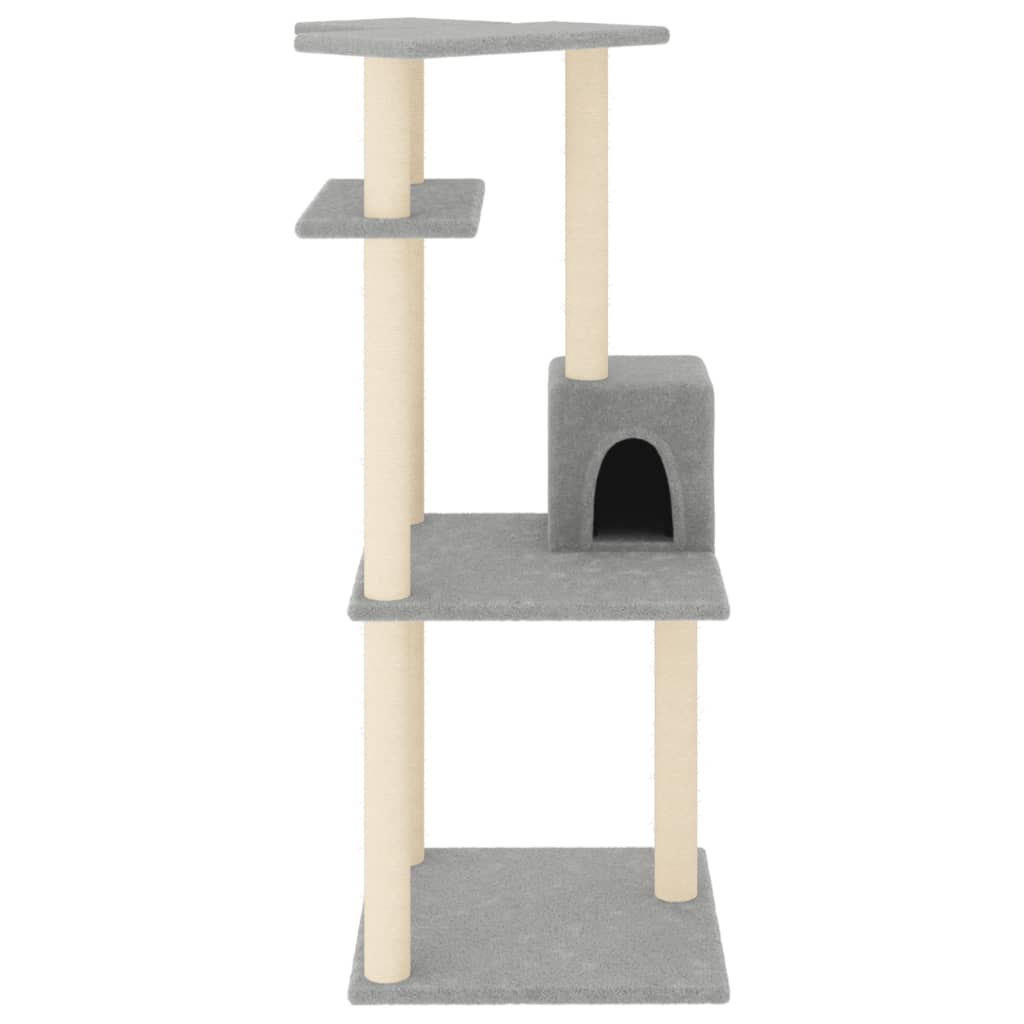 Cat Tree With Sisal Scratching Posts 123 Cm