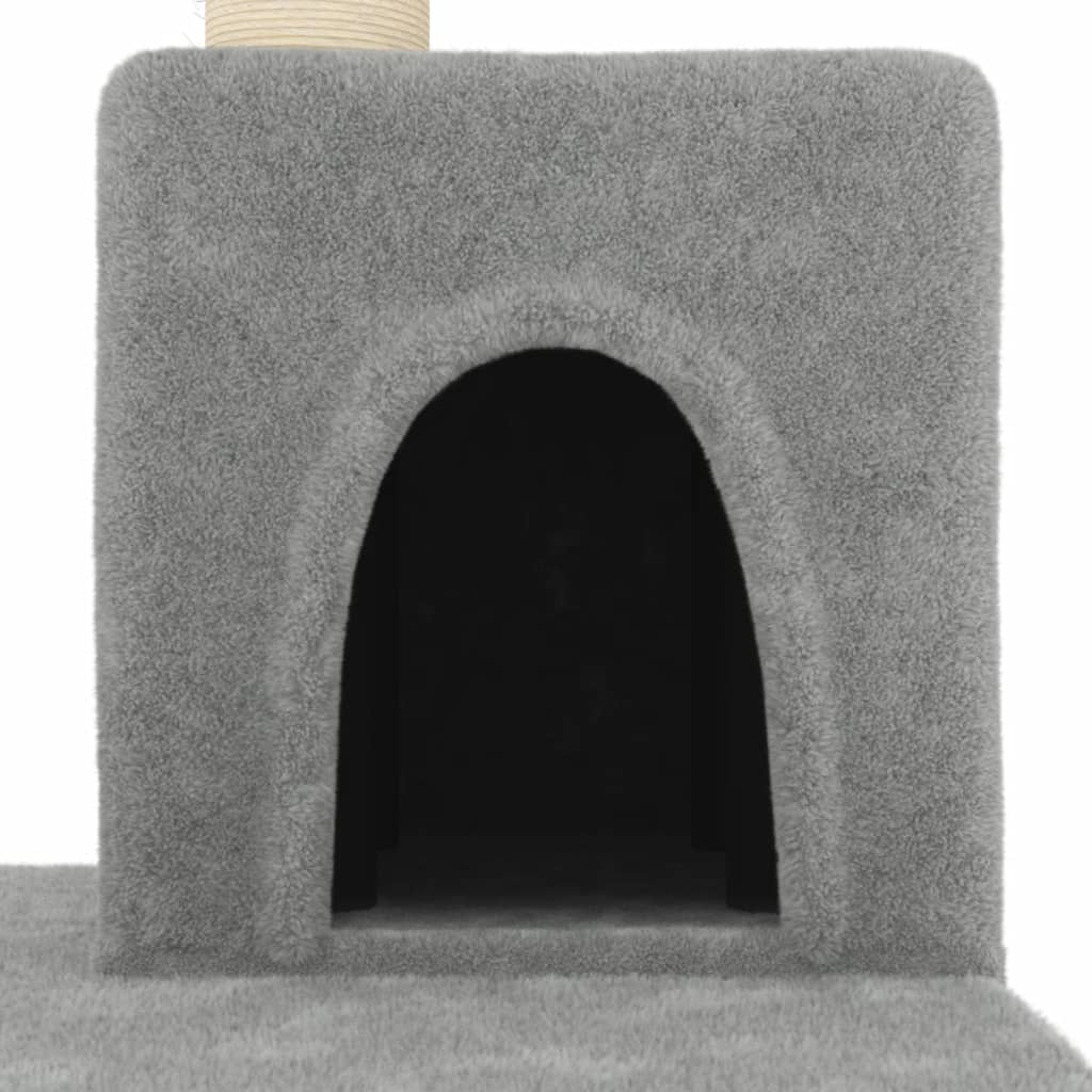 Cat Tree With Sisal Scratching Posts 123 Cm
