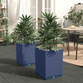 Planters 2 Pcs 30X30X37 Cm Polypropylene