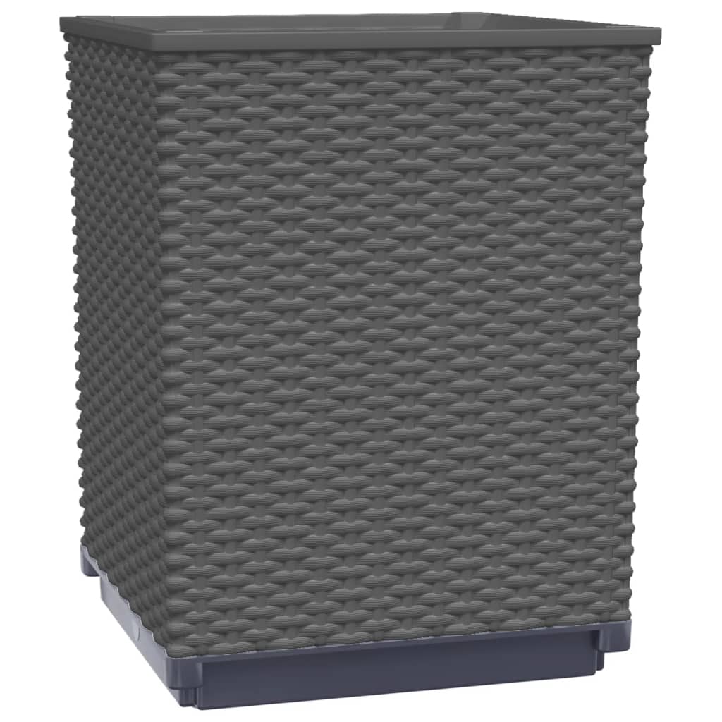 Planters 2 Pcs 30X30X37 Cm Polypropylene