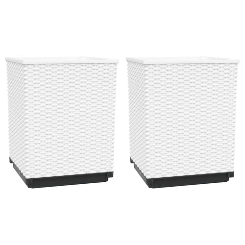 Planters 2 Pcs 30X30X37 Cm Polypropylene