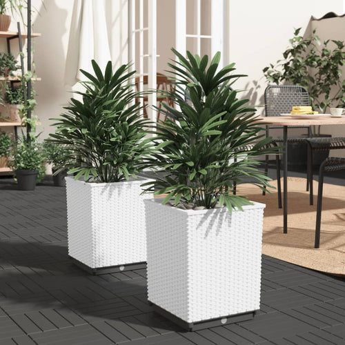 Planters 2 Pcs 30X30X37 Cm Polypropylene
