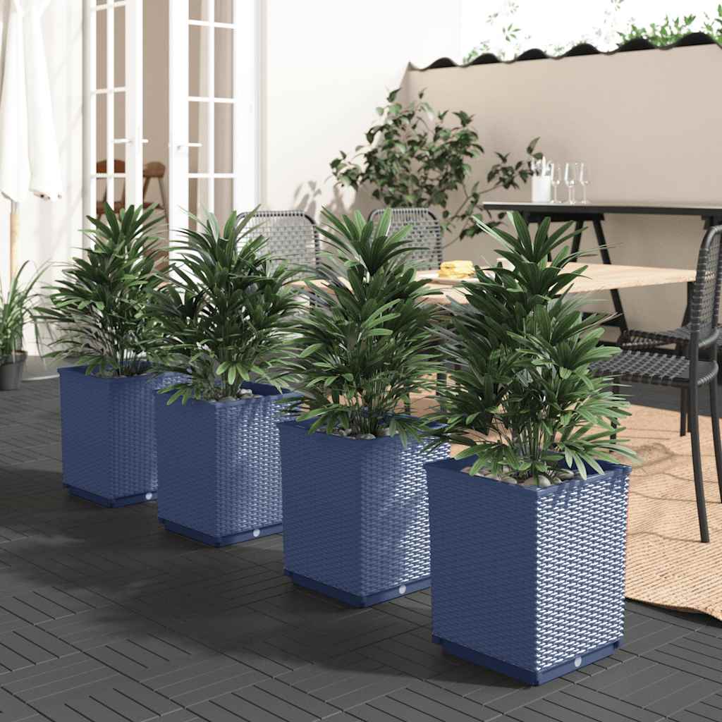 Planters 2 Pcs 30X30X37 Cm Polypropylene