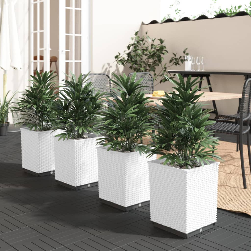Planters 2 Pcs 30X30X37 Cm Polypropylene