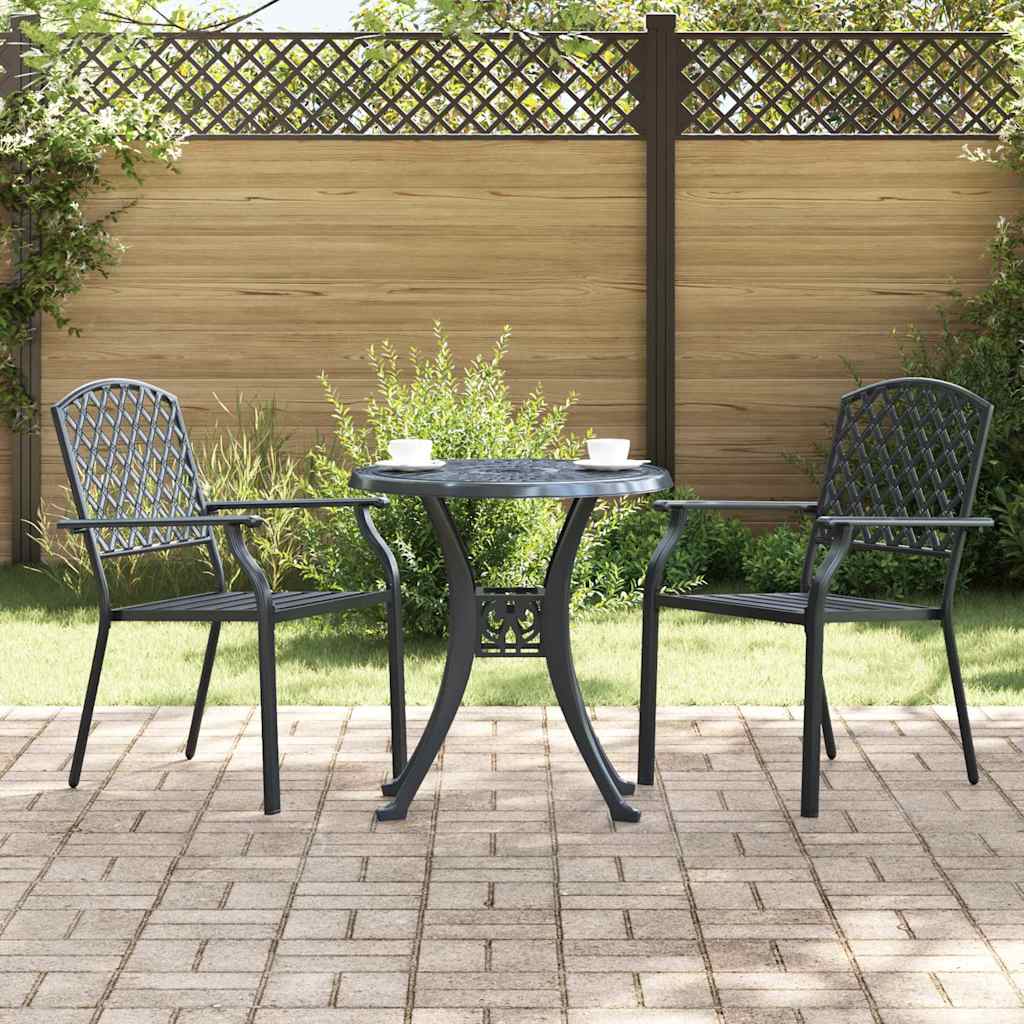 Garden Chair 4 Pcs 56 X 65 X 89 Cm Steel