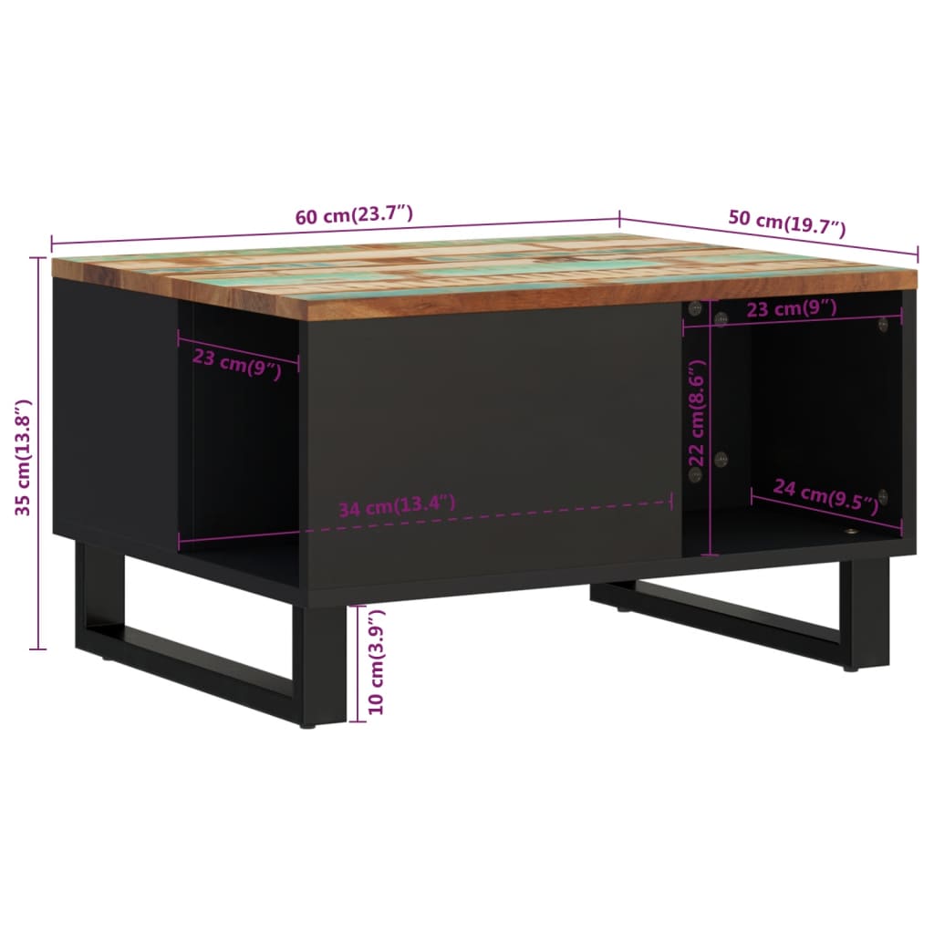 Coffee Table Solid Wood Reclaimed